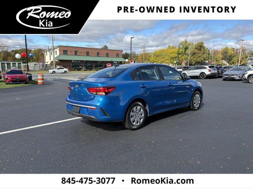 Sporty Blue 2021 Kia Rio S