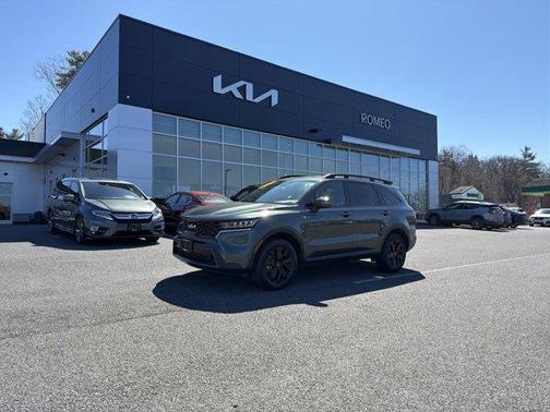 Aruba Green 2023 Kia Sorento X-Line S