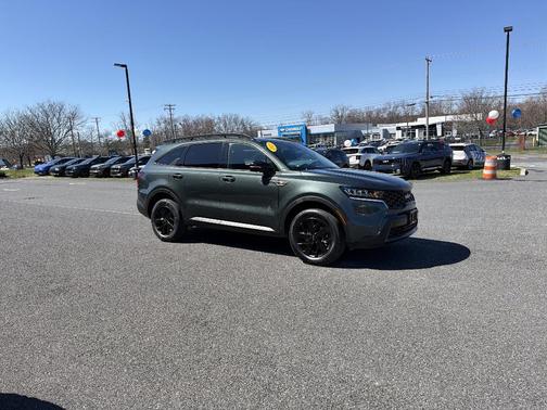 Aruba Green 2023 Kia Sorento X-Line S