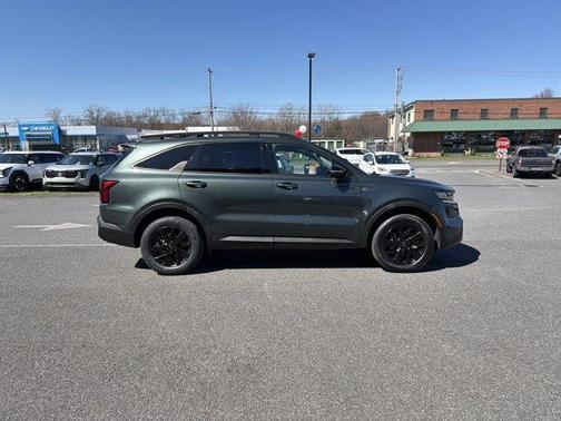 Aruba Green 2023 Kia Sorento X-Line S