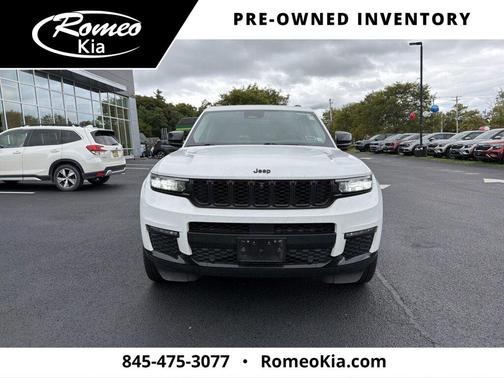 Bright White Clearcoat 2023 Jeep Grand Cherokee L Limited