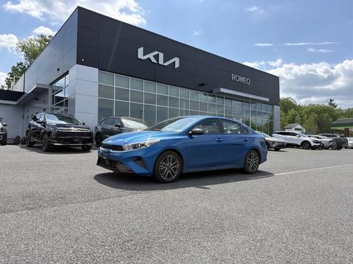 Sporty Blue 2023 Kia Forte GT-Line