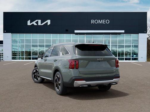 Green 2026 Kia Sorento Hybrid EX