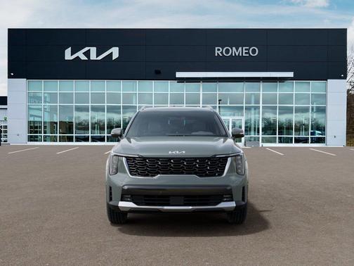 Green 2026 Kia Sorento Hybrid EX