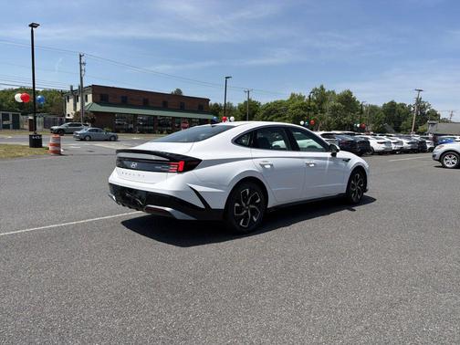 Serenity White 2025 Hyundai SONATA SEL