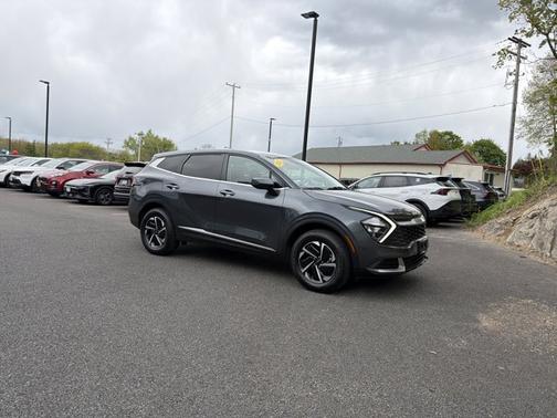 Gravity Gray 2023 Kia Sportage Hybrid LX