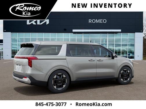 Ivory Silver 2026 Kia Carnival EX