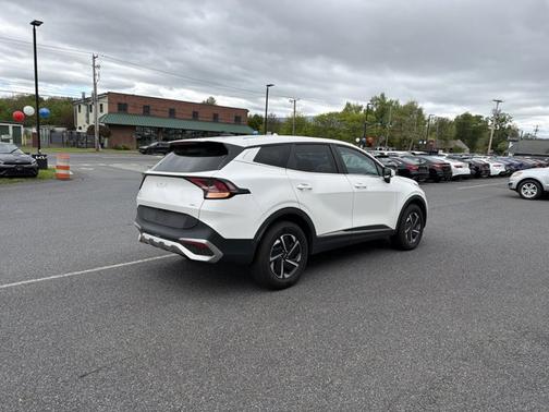 Snow White Pearl 2023 Kia Sportage Hybrid LX