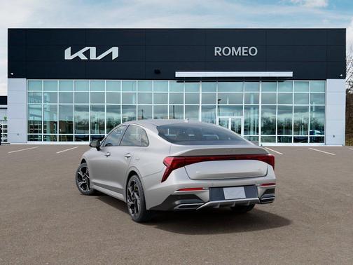 Steel Matte Gray 2026 Kia K5 GT-Line AWD