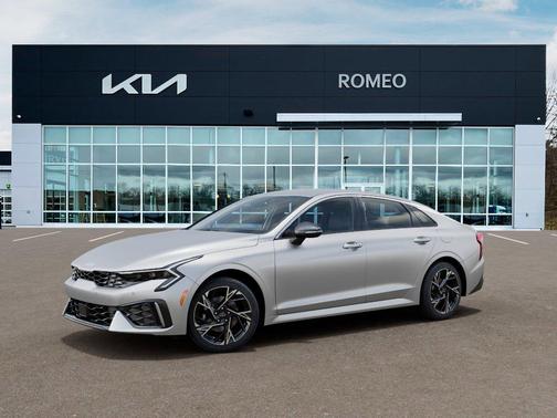 Steel Matte Gray 2026 Kia K5 GT-Line AWD