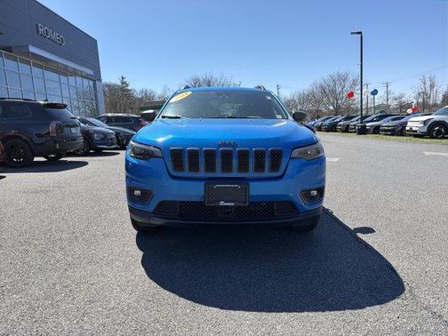 Hydro Blue Pearlcoat 2021 Jeep Cherokee Latitude Lux