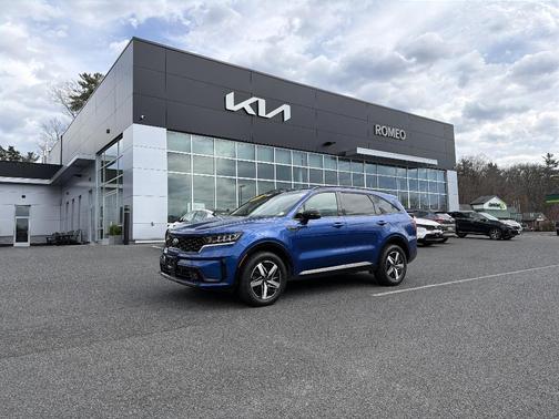 Sapphire Blue 2021 Kia Sorento EX