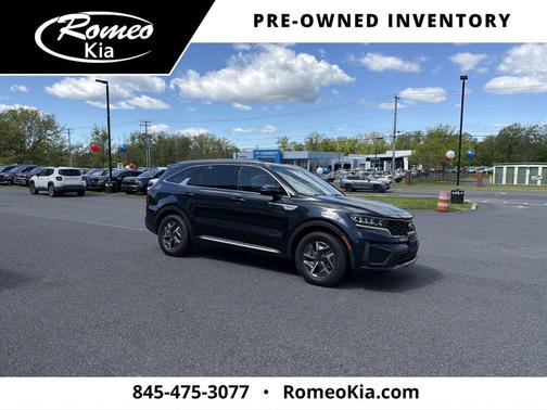 Gravity Blue 2021 Kia Sorento Hybrid S