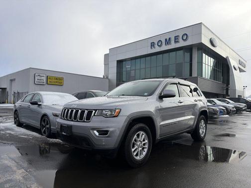 Billet Silver Metallic Clearcoat 2019 Jeep Grand Cherokee Laredo