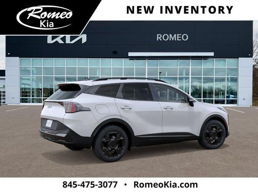 Snow White Pearl 2027 Kia Sportage Plug-In Hybrid X-Line