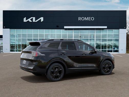 Ebony Black 2026 Kia Sportage X-Line