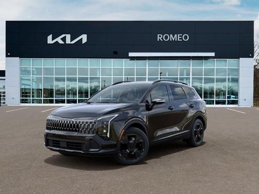 Ebony Black 2026 Kia Sportage X-Line