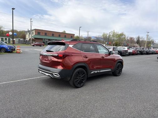 Mars Orange 2023 Kia Seltos Nightfall