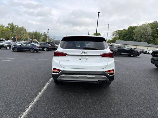 Quartz White 2019 Hyundai SANTA FE SEL 2.4
