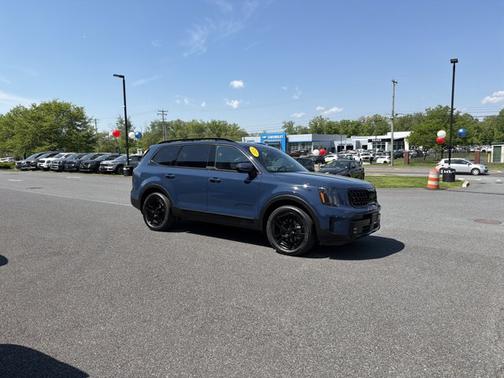 Midnight Lake Blue 2025 Kia Telluride SX-Prestige X-Line
