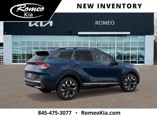 Vesta Blue 2025 Kia Sportage Plug-In Hybrid X-Line Prestige