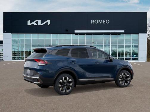 Vesta Blue 2025 Kia Sportage Plug-In Hybrid X-Line Prestige