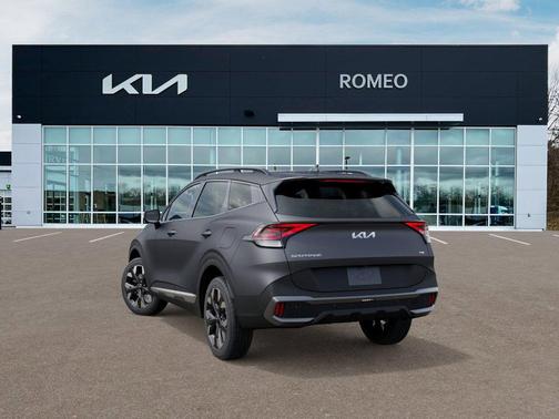 Shadow Matte Gray 2025 Kia Sportage Plug-In Hybrid X-Line Prestige
