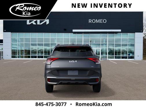 Shadow Matte Gray 2025 Kia Sportage Plug-In Hybrid X-Line Prestige