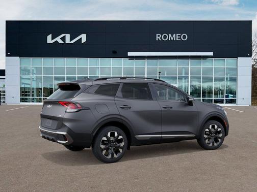 Shadow Matte Gray 2025 Kia Sportage Plug-In Hybrid X-Line Prestige