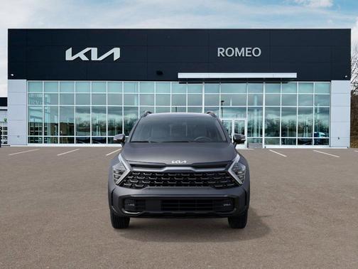 Shadow Matte Gray 2025 Kia Sportage Plug-In Hybrid X-Line Prestige