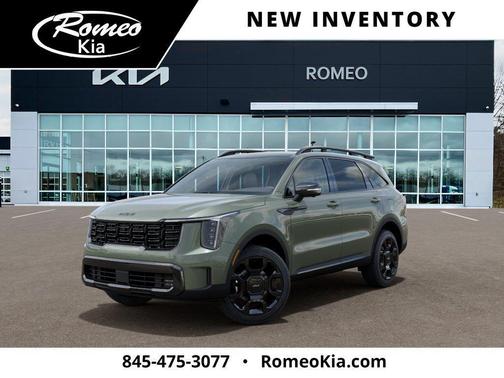 Jungle Green 2026 Kia Sorento SX