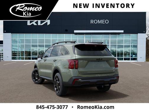 Jungle Green 2026 Kia Sorento SX