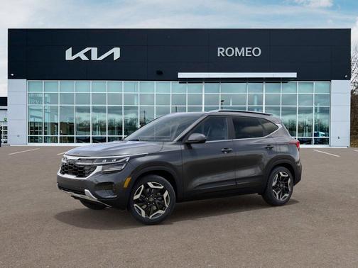 Gravity Gray 2025 Kia Seltos SX Turbo