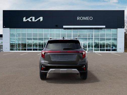 Gravity Gray 2025 Kia Seltos SX Turbo