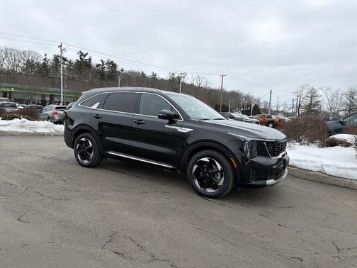 Aurora Black Pearl 2025 Kia Sorento Plug-In Hybrid EX
