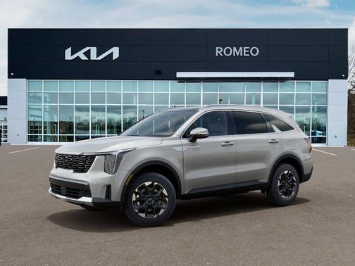 Ivory Silver 2026 Kia Sorento S