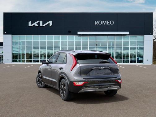Steel Gray 2025 Kia Niro EV Wind