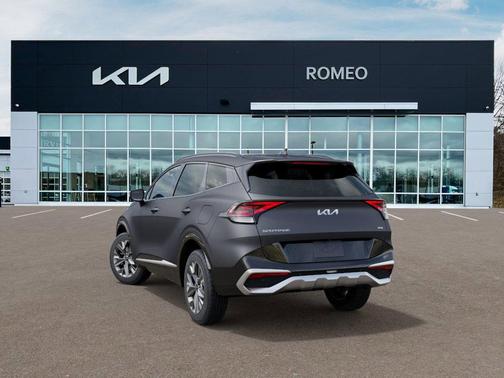 Shadow Matte Gray 2025 Kia Sportage Hybrid SX-Prestige