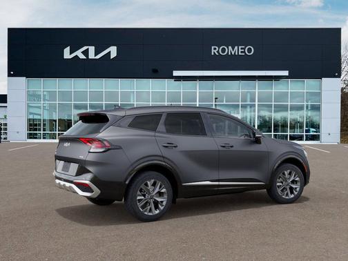 Shadow Matte Gray 2025 Kia Sportage Hybrid SX-Prestige