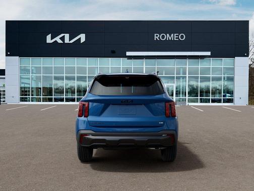 Mineral Blue 2026 Kia Sorento Hybrid SX Prestige