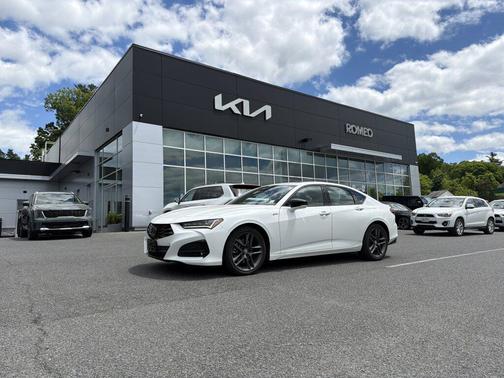 Platinum White Pearl 2024 Acura TLX A-Spec