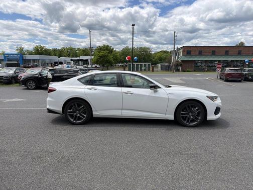 Platinum White Pearl 2024 Acura TLX A-Spec