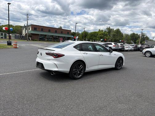 Platinum White Pearl 2024 Acura TLX A-Spec