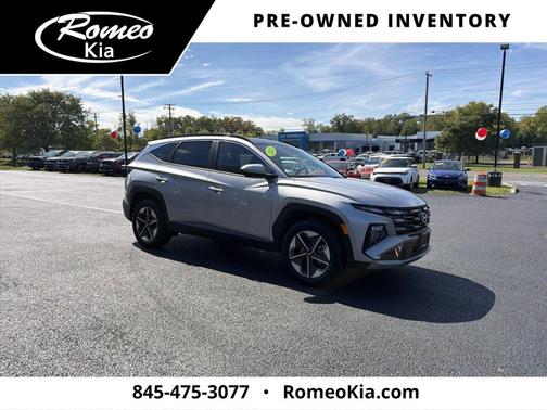 Shimmering Silver 2025 Hyundai TUCSON Hybrid SEL Convenience