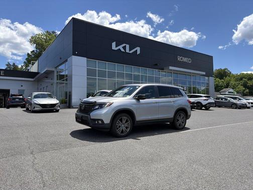 Gray 2021 Honda Passport AWD EX-L