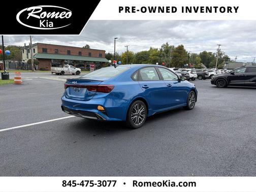 Sporty Blue 2022 Kia Forte GT-Line