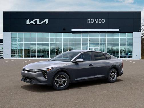 Steel Gray 2026 Kia K4 LXS