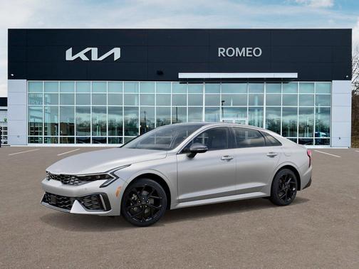 Steel Matte Gray 2026 Kia K5 GT-Line AWD