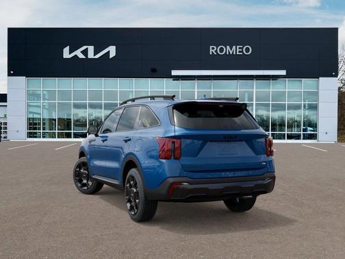 Mineral Blue 2026 Kia Sorento Hybrid X-LINE SX PRESTIGE