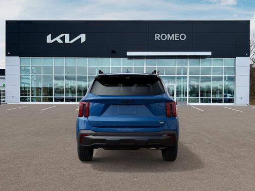 Mineral Blue 2026 Kia Sorento Hybrid X-LINE SX PRESTIGE